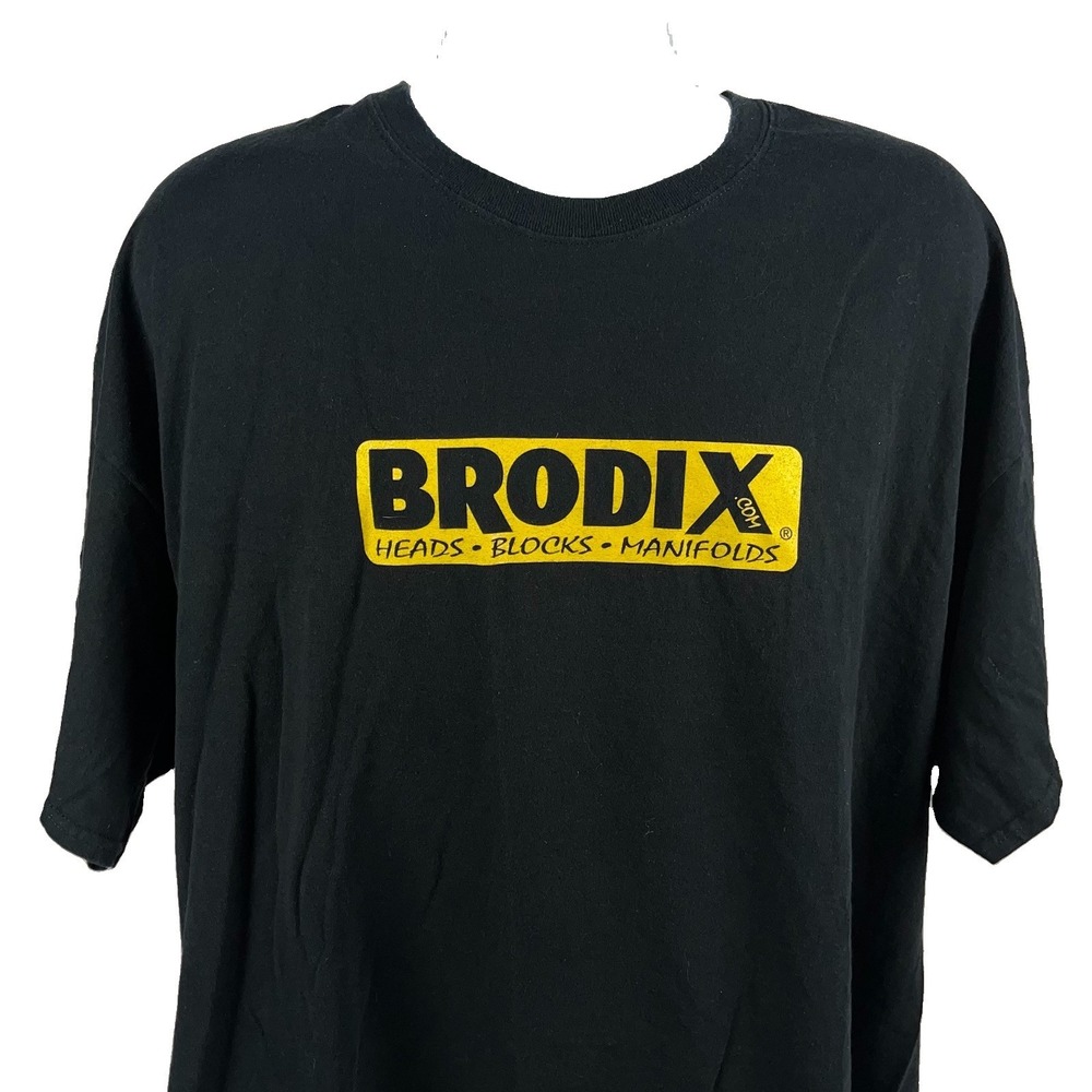 Gildan Brodix racing heads, blocks, Manifolds  t-shirt Big & Tall Size 3XL NWOT